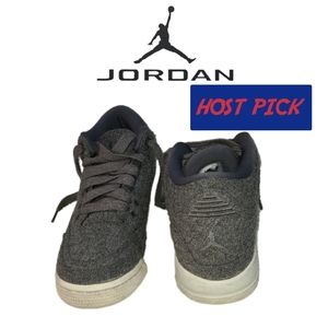 RARE AIR JORDAN 3 RETRO GRAY SAIL WOOL 861427-004